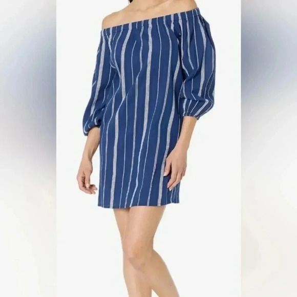Lauren Ralph Lauren Off The Shoulder Cover Up Dress - Picture 1 of 4